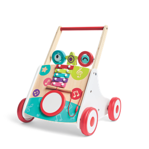 Andador de Madeira Musical - Coleção Brincar Mais
