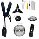 Ver imagem 7 de Roçadeira Multifuncional Anmax Cg520p À Gasolina 52cc 2,2hp 10.000rpm C/ 5 Opções de Corte