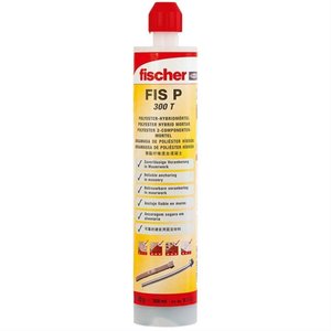 Chumbador Bucha Química Fis P 300 - 535861 - Fischer Chumbador Quimico Fis P 300 T Fischer