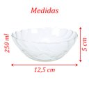 Ver imagem 5 de Kit Tigela Bowl em Vidro Transparente 6 Peças 250ml