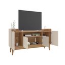 Ver imagem 5 de Rack Adria 158 Cm Cor:off White/noce