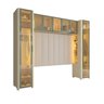 Guarda-roupa Modulado Reflecta 7 Portas 302,8cm X 240cm Mod 017 100% Mdf Innova - 12