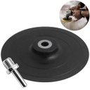 Ver imagem 1 de Suporte de Borracha para Disco de Lixa Boina 125mm + Adaptador para Suporte Disco M14