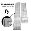 Ver imagem 4 de Grelha Ralo 1,80m x 20cm Quintal Alumínio com Tela Anti Insetos em Módulos ( 20cm x 80cm + 20cm x 10