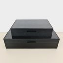 Ver imagem 4 de Caixa Decorativa Preta em Mdf e Poliuretano 36cm