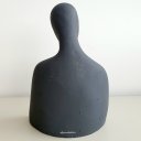 Ver imagem 3 de Escultura de Cimento Corpo Heart Preto 27cm