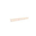 Ver imagem 2 de Rack Suspenso para TV até 55 Polegadas 100% MDF 155cm Bege Off White