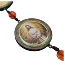 Ver imagem 3 de Escapulário De Porta Nossa Senhora das Lágrimas Com Oração e Pompom FORNECEDOR 2 520NL