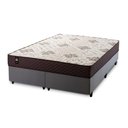 Ver imagem 5 de Conjunto Cama Box Queen c/ Molas Ensacadas Allura Cinza 158x198x58