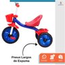 Triciclo Infantil Pedal 3 Rodas Passeio Bicicleta Segurança Jony - Baby Style - 2