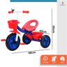 Triciclo Infantil Pedal 3 Rodas Passeio Bicicleta Segurança Jony - Baby Style - 4