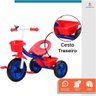 Triciclo Infantil Pedal 3 Rodas Passeio Bicicleta Segurança Jony - Baby Style - 5