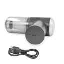 Ver imagem 2 de Mini Aspirador de Po sem Fio Portatil Limpa Tudo Casa Carro Vacuo Preto