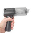 Ver imagem 4 de Mini Aspirador de Po sem Fio Portatil Limpa Tudo Casa Carro Vacuo Preto