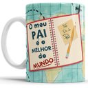 Ver imagem 1 de Caneca Feliz Dia Dos Pais - Melhor do Mundo