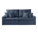 Ver imagem 3 de Sofá Retrátil e Reclinável Império 250 Cm Braço 25 Cm Meu Sofá Online