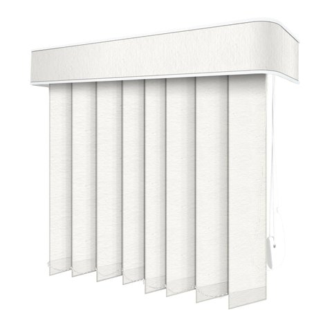 Persiana Vertical 1,00m Larg X 1,10m Alt - Tecido Translúcido - Persianet