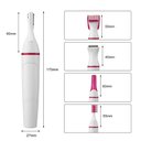 Ver imagem 4 de Mini Depilador Elétrico Portátil Depilação Feminina 4 em 1