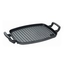 Ver imagem 1 de Chapa Grill Retangular Alça de Ferro Panela Mineira 30x24cm