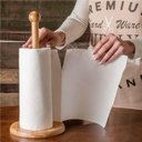 Ver imagem 4 de Suporte de Mesa Porta Papel Toalha em Madeira Luxo