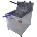 Ver imagem 1 de Fritadeira Elétrica de Mesa Água e Óleo 8kw Cuba 18L 220v