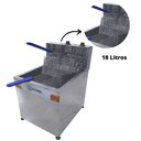 Ver imagem 3 de Fritadeira Elétrica de Mesa Água e Óleo 8kw Cuba 18L 220v