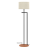 Luminária Decorativa Bivolt Base Aço Preta e Cúpula Palha - 3
