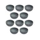 Ver imagem 1 de Kit 10 Cumbuca Pedra Sabão Tigela Bowl para Caldo Sopa 350ml