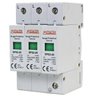 Dispositivo Proteçao Surto Tripolar 415V DPS2-20 45ka 3 Polos Raio Circuito Eletrico - 1