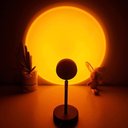 Ver mais imagens de Lâmpada de Projetor de Pôr do Sol, Rotação de 180 Graus, Luz Noturna de Led