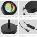 Ver imagem 5 de Lâmpada de Projetor de Pôr do Sol, Rotação de 180 Graus, Luz Noturna de Led