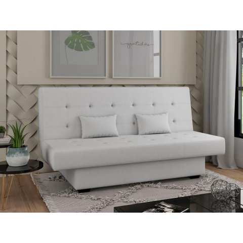 Sofá Cama 3 Lugares Casal Reclinável 190 Larg Laila Matrix