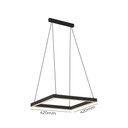Ver imagem 2 de Lustre Pendente Newline Fit Led 740 Bivolt Preto 3000k Luz Amarela