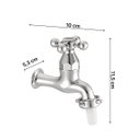 Ver imagem 4 de Torneira Jardim Parede Supernova Mvs 26600 Meber - Cromado