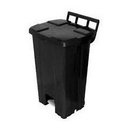 Ver imagem 2 de Lixeira Quadrada Plastica de 100 Litros sem Roda e Pedal Cor:amarelo