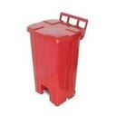 Ver imagem 4 de Lixeira Quadrada Plastica de 100 Litros sem Roda e Pedal Cor:amarelo