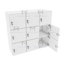 Ver imagem 2 de ARMÁRIO ESCANINHO 9 PORTAS SEM RODAPÉ M179.2021.B (ORGANIZA) MUNDI MOVEIS