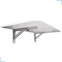 Ver imagem 4 de Mesa dobrável personalizada 90x40 Retratil Cozinha / Apartamento