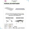 Mesa dobrável personalizada 90x40 Retratil Cozinha / Apartamento - 5