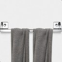 Ver imagem 6 de Porta Toalha de Banho Adesivo 3m Inox Banheiro de Parede Df