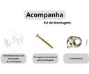 Ver imagem 5 de Mesa Mickey com Cadeiras, Mdf Branco.