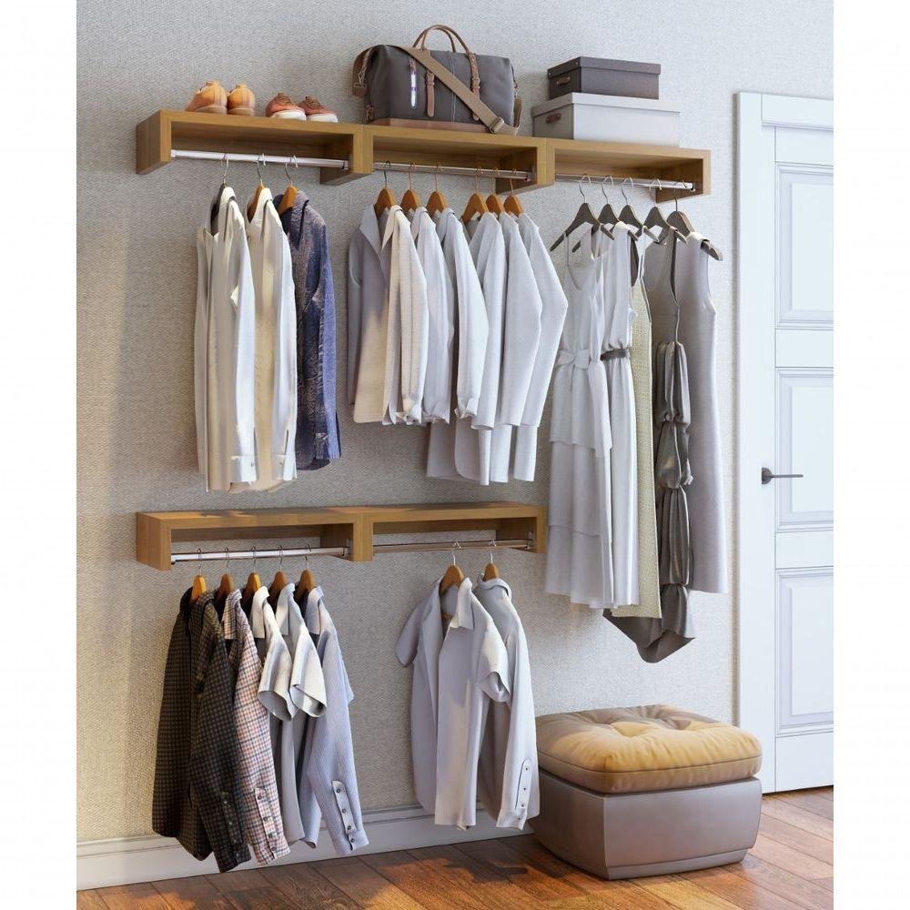 Cabideiro Closet 60cm Imbuia