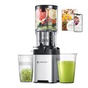 Ver imagem 2 de Amzchef Juicer Pressão Fria 200w com Boca de 5.2" para Frutas Inteiras (prata)