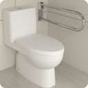 Ver imagem 4 de Barra De Apoio Para Sanitário Articulada 70Cm