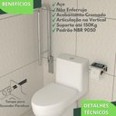 Ver imagem 7 de Barra De Apoio Para Sanitário Articulada 70Cm