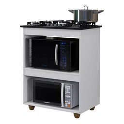 Balcão para Cooktop 5 Bocas 2 Nichos para Forno Turim - 5