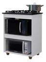 Ver imagem 5 de Balcão para Cooktop 5 Bocas 2 Nichos para Forno Turim