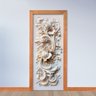 Adesivo de Porta - Relevo Escultura 1 - 2