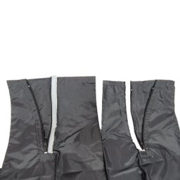 Capa de Chuva Conjunto Gola Calca Impermeavel Moto Nylon Motoqueiro Resistente Segurança Protecao -  - 3