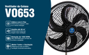 Ver mais imagens de Ventilador de Coluna Latina VO653 6 Pás 50cm 220V
